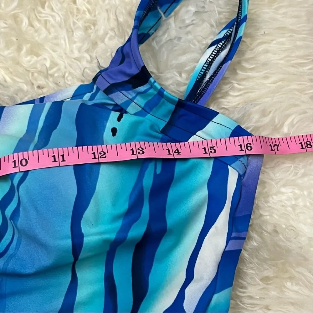 Maxine Of Hollywood 90s does 60s One Piece Swimsuit M/L
